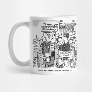 Round the World Yachtsman Welcomed Home Mug